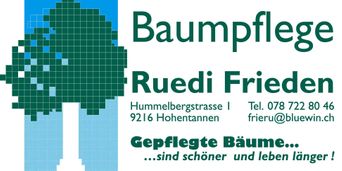 Logo - Baumpflege Ruedi Frieden